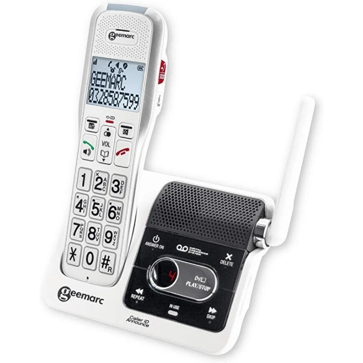 Téléphone sans fil Geemarc Amplidect 295 2 - vue 5