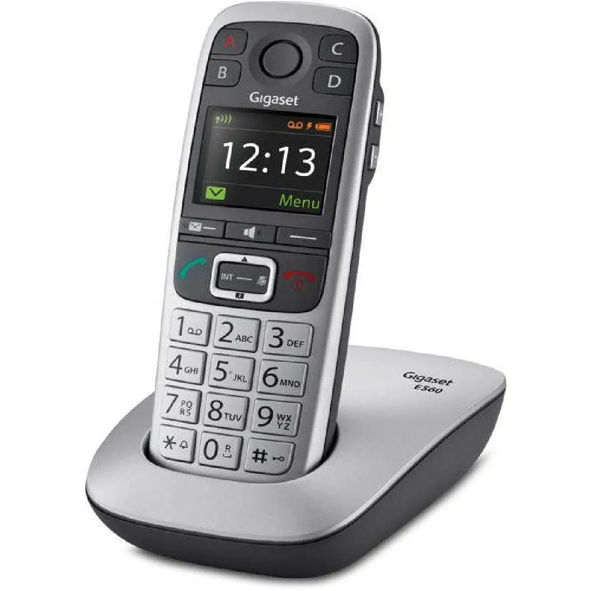 Ggas Argent Téléphone Fixe Sans Fil Gigaset E560 - Image 3