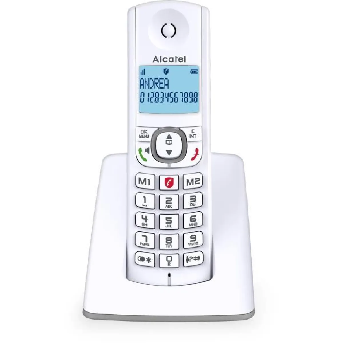 Alcatel Gris Téléphone Sans Fil
