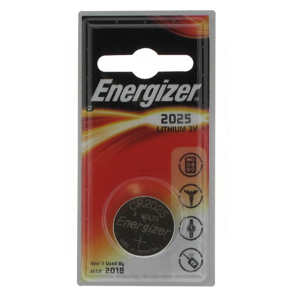 Piles Bouton Lithium Cr2025 3v Energizer Le Lot De 4 Piles - vue 6
