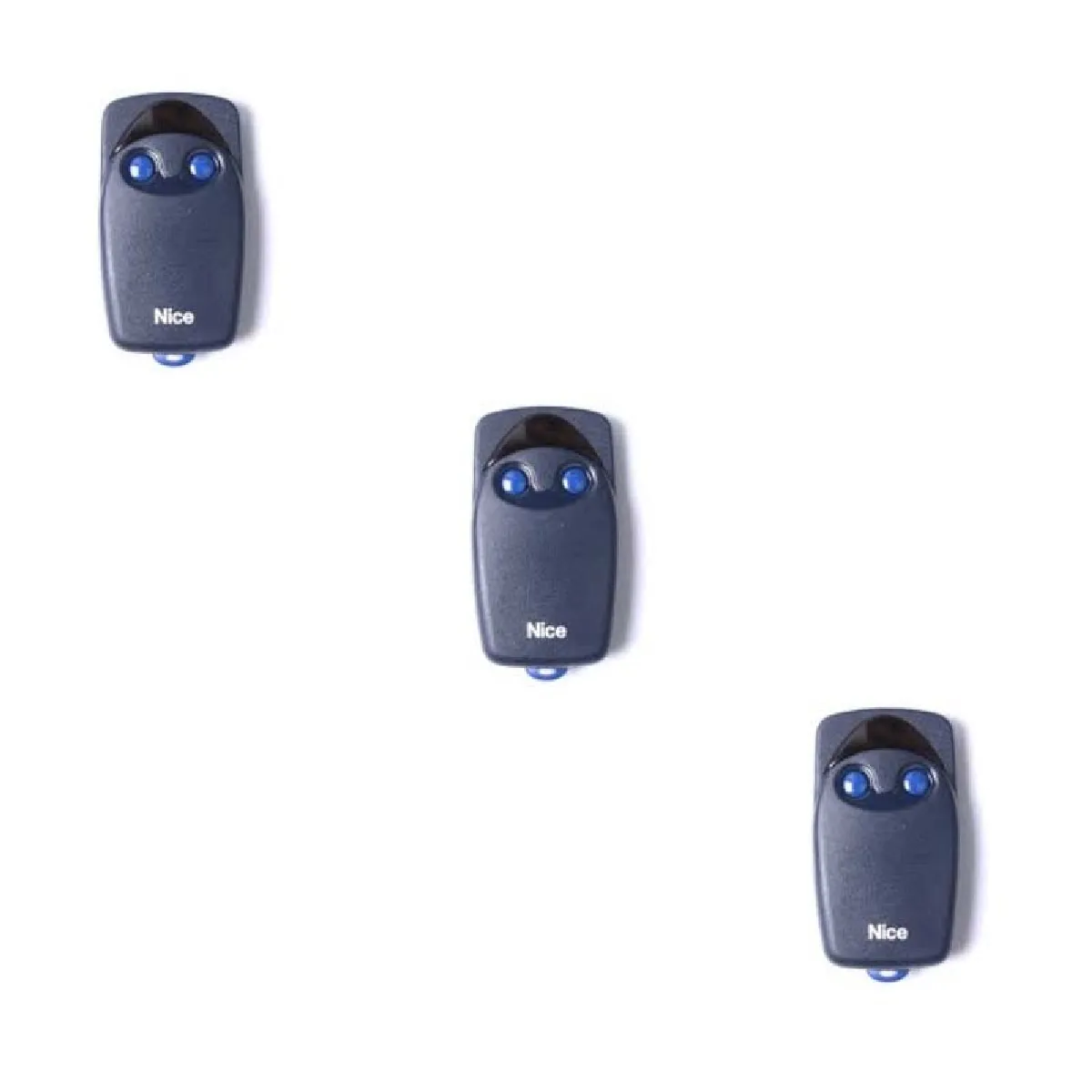 Non Communiqué Pack De 3 Télécommandes Nice Flo2 Pour Portails Et Garages Et Porte De Garage - Image 3