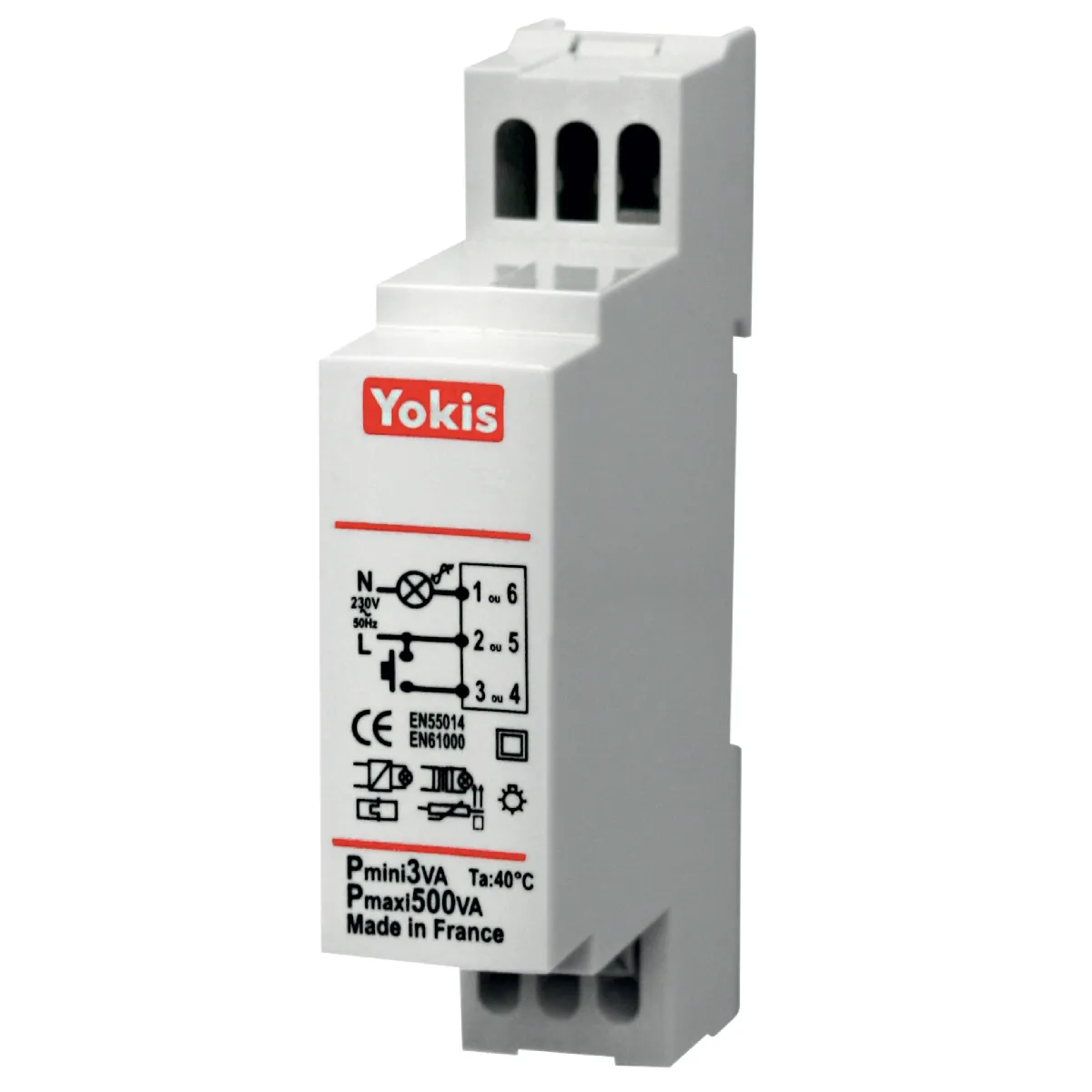 Yokis - Minuterie Modulaire - MTM500M - 500W - Image 2