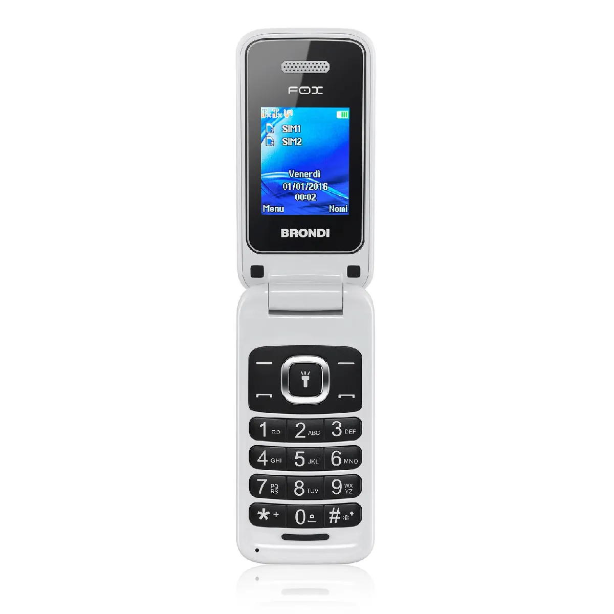 Brondi Blanc Téléphone Portable