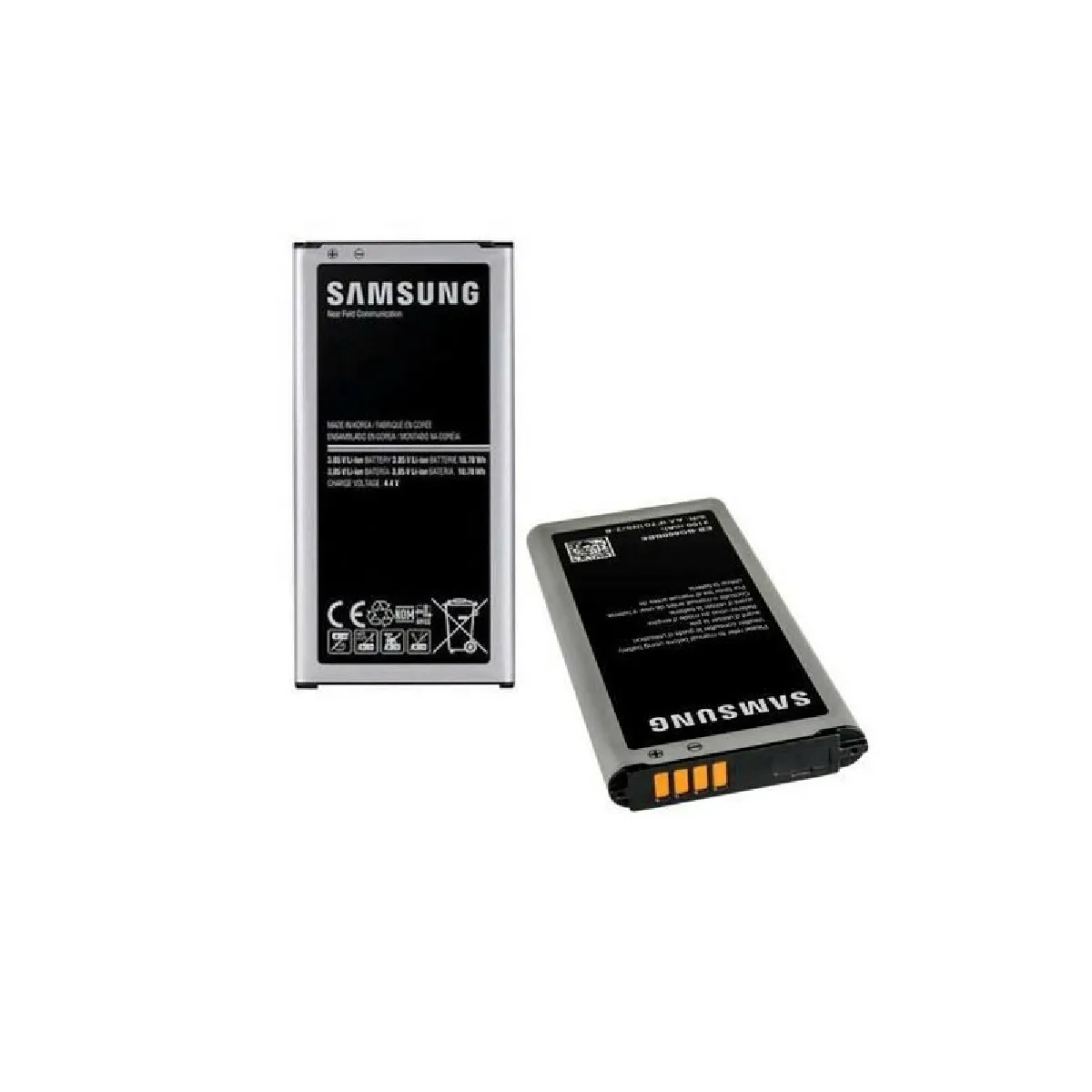 Batterie 100% originale Samsung Galaxy S5 mini G800 EB BG800BBE - vue 2