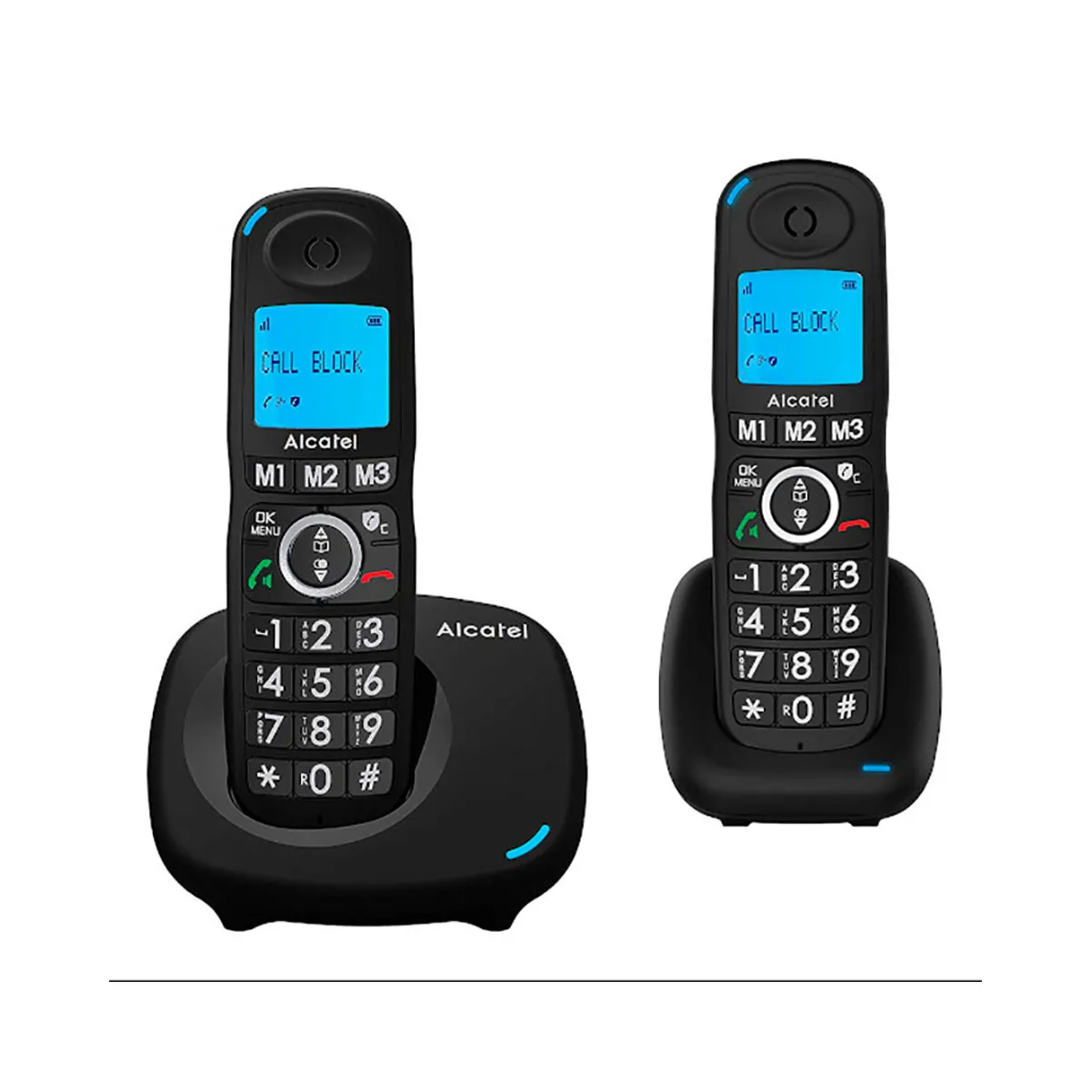 Alcatel Noir Téléphone Fixe Sans Fil