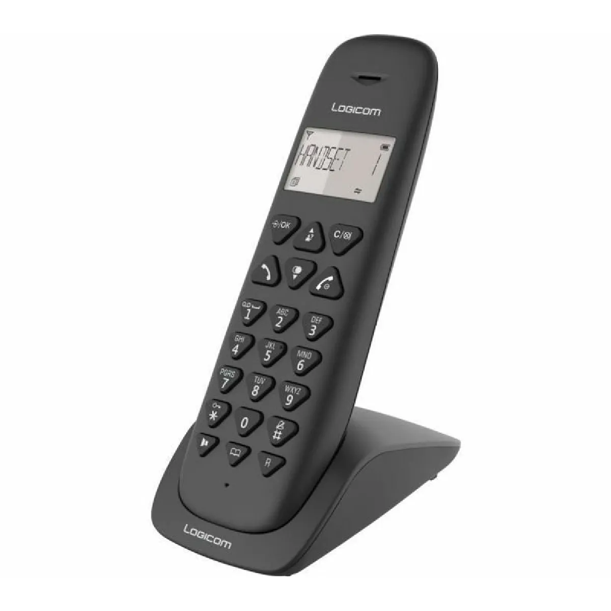 Logicom Noir Téléphone Fixe