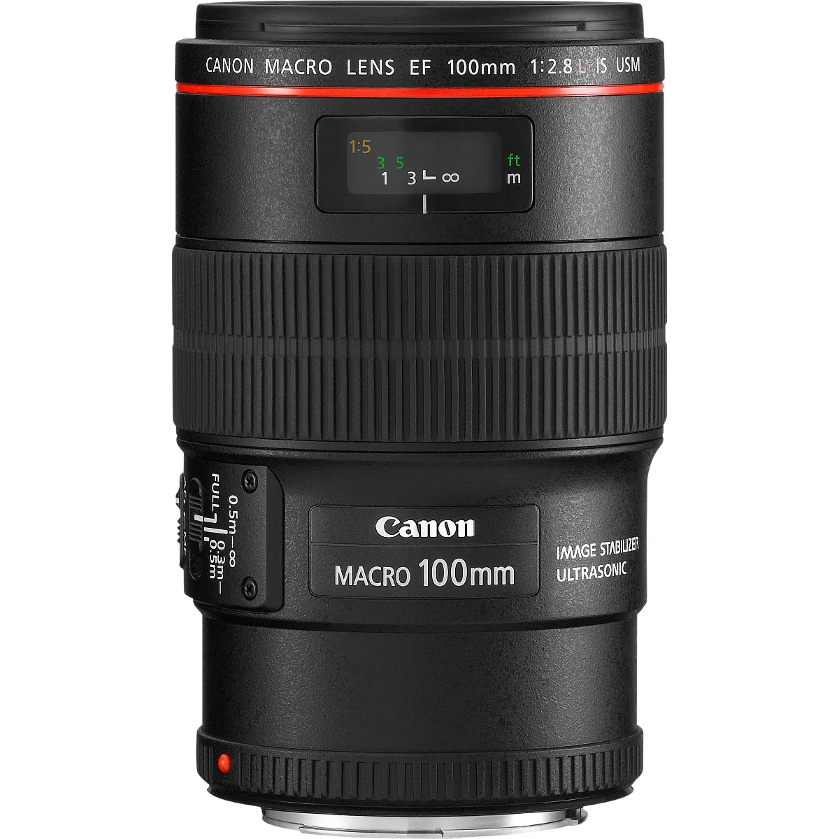Canon EF 100mm f/ Macro IS USM - vue 1