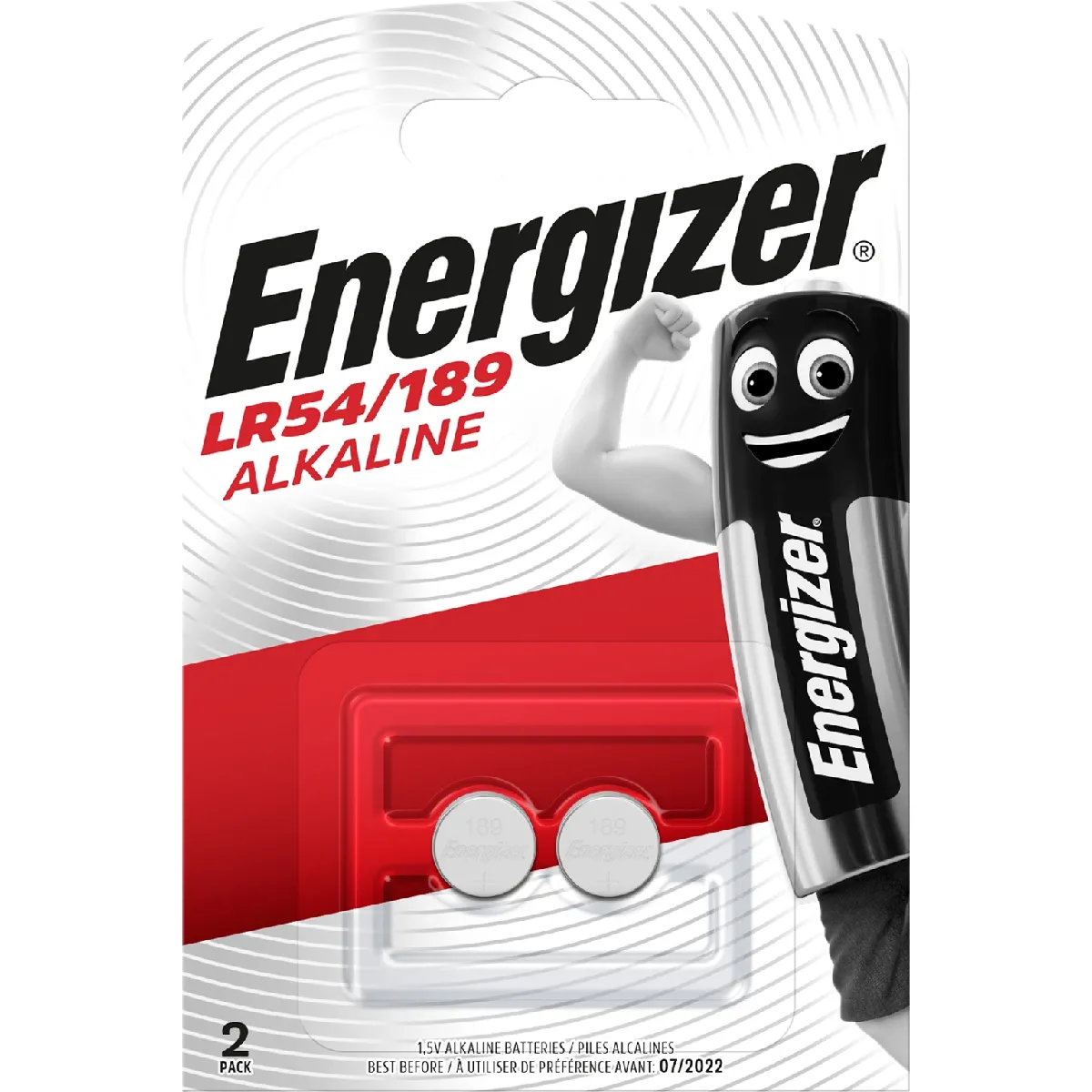 Piles Bouton Lr54 1 5v Energizer Le Pack De 2 - vue 3