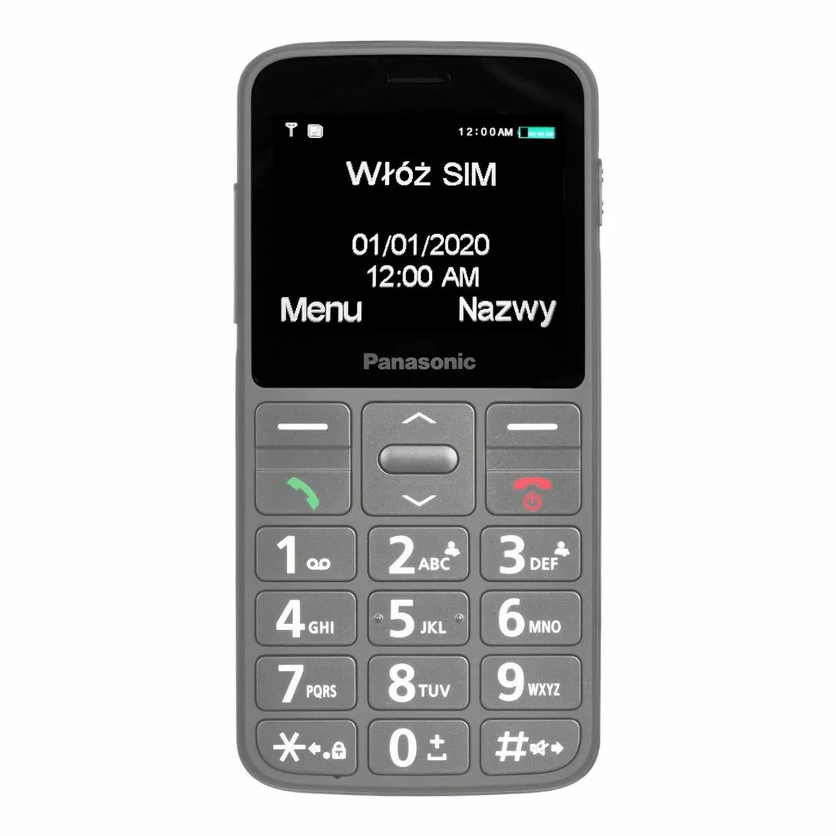panasonic telephone mobile kx tu160exg 2.4 - vue 2