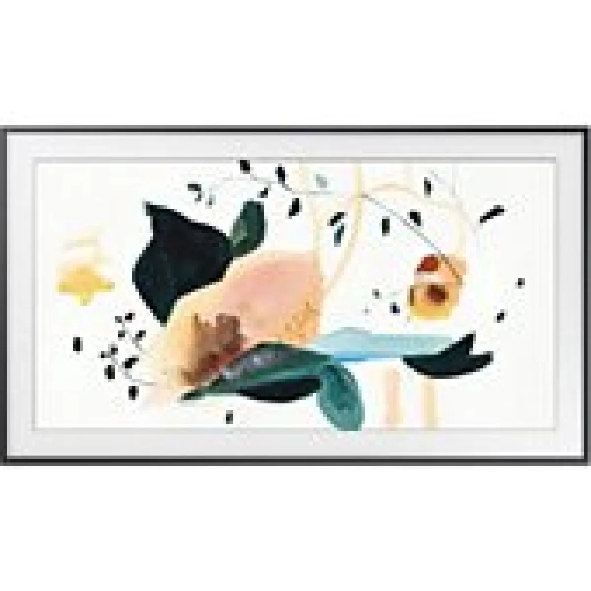 Samsung Noir De Charbon Tv The Frame Qe50ls03t Qled 4K Uhd Smart Tv 50’’ Noir 2020 - Image 2