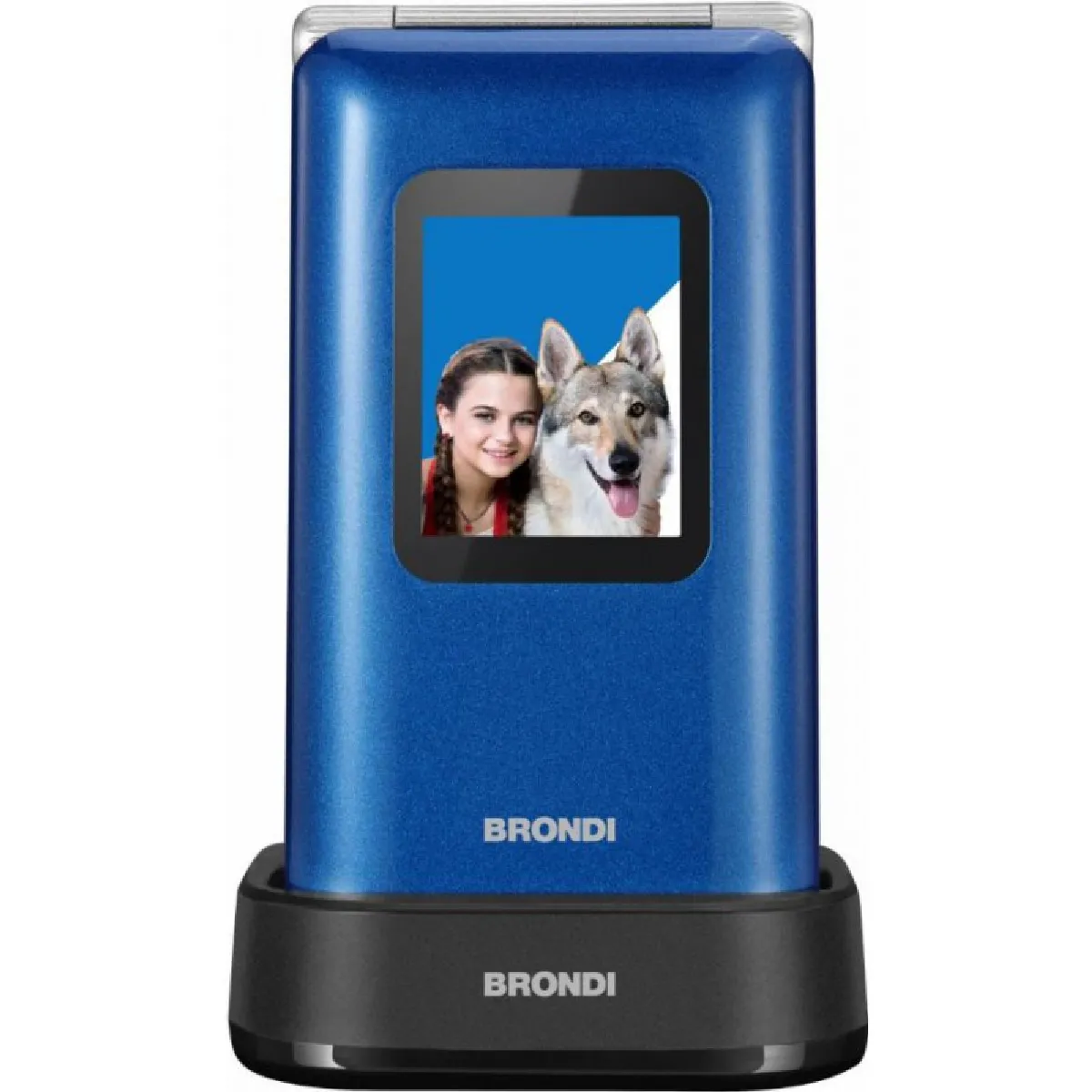 Brondi Bleu Téléphone Portable - Titanium