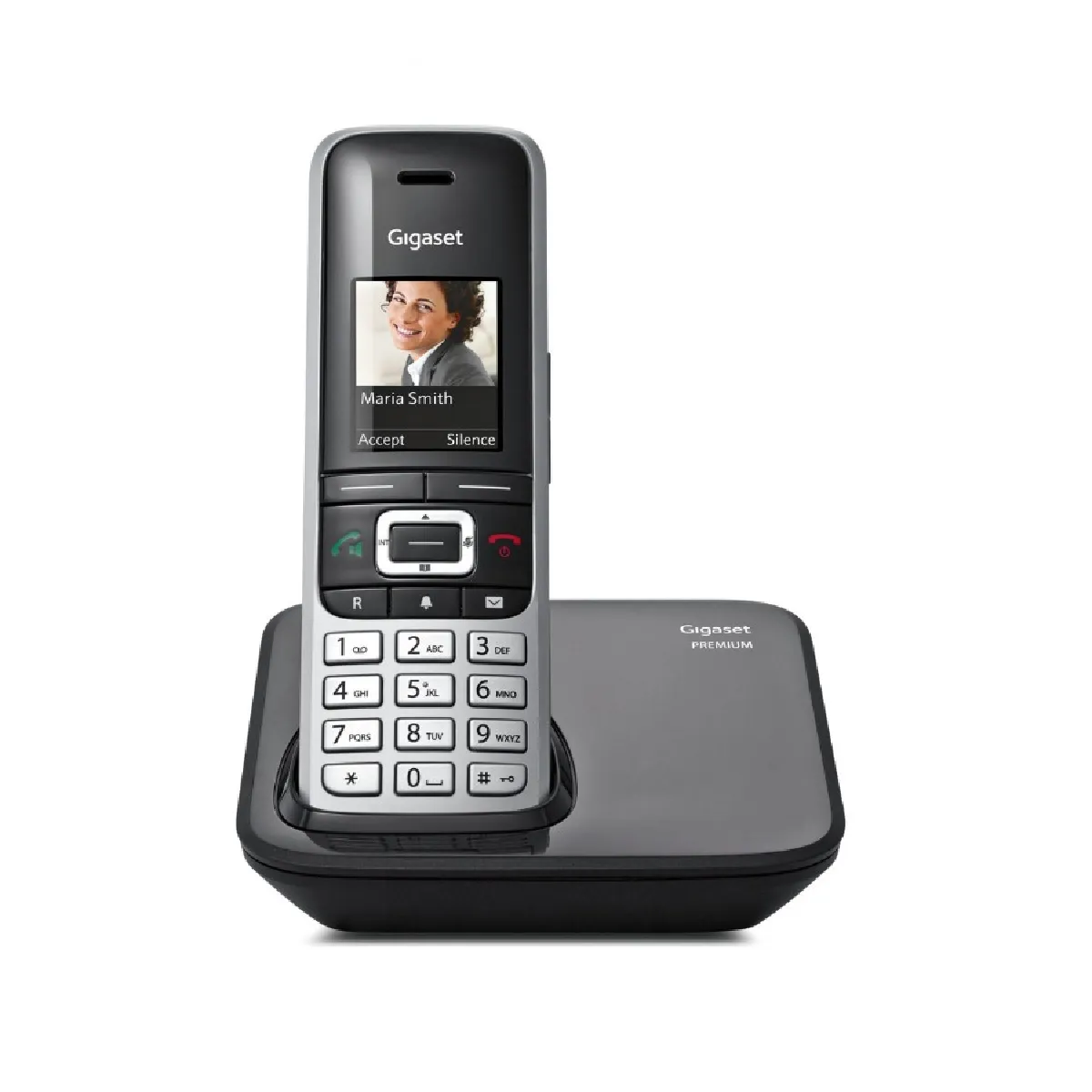GIGASET  t&eacute;l&eacute;phone fixe sans fil - Noir