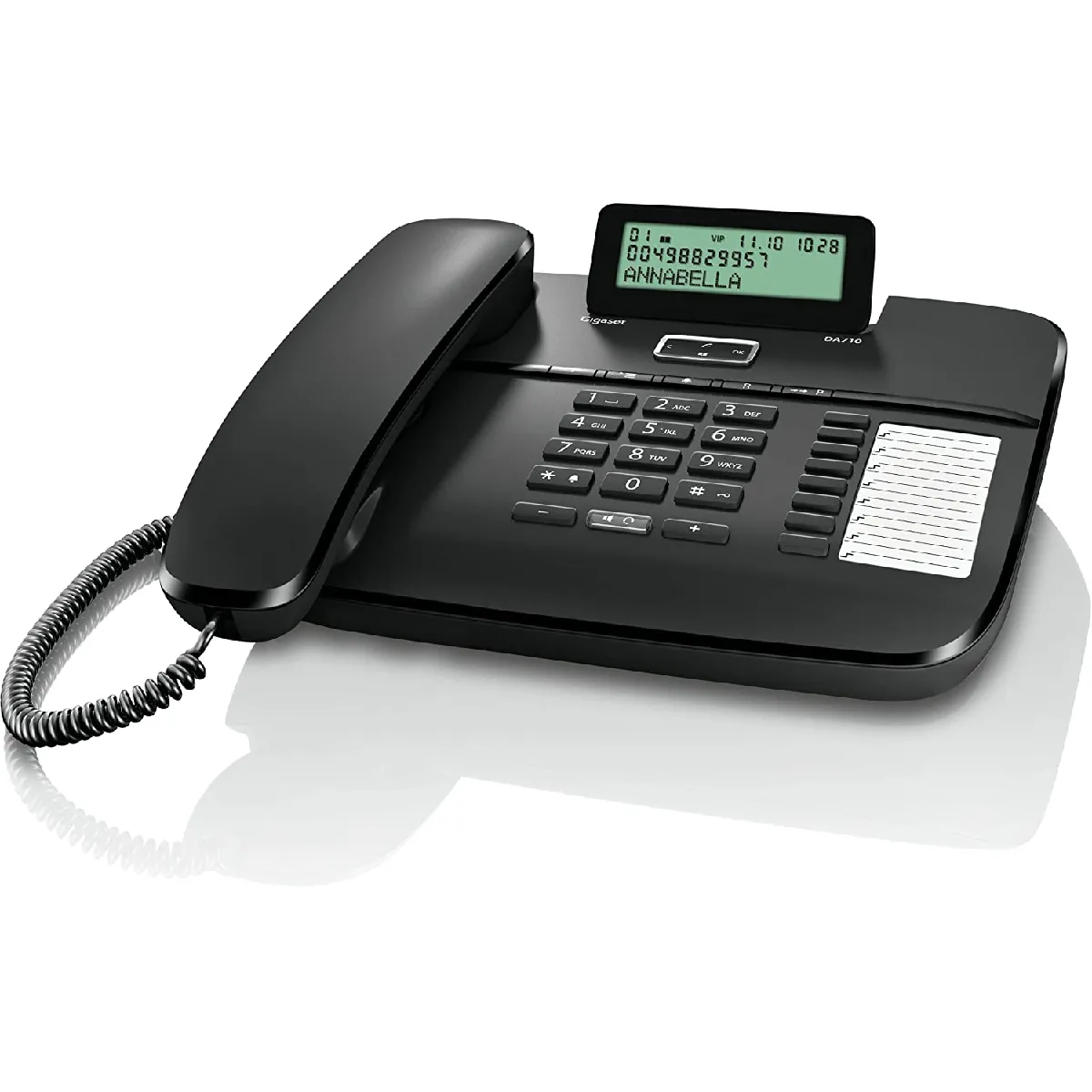 téléphone fixe avec grand écran - vue 2