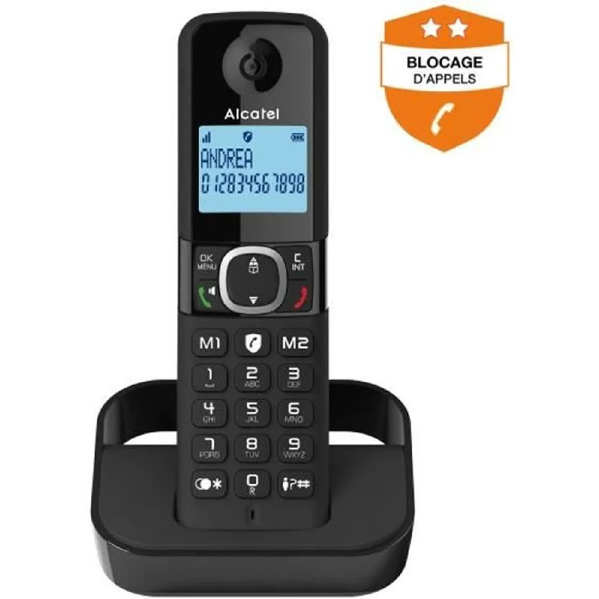 Alcatel Noir F 860 Solo - Image 3