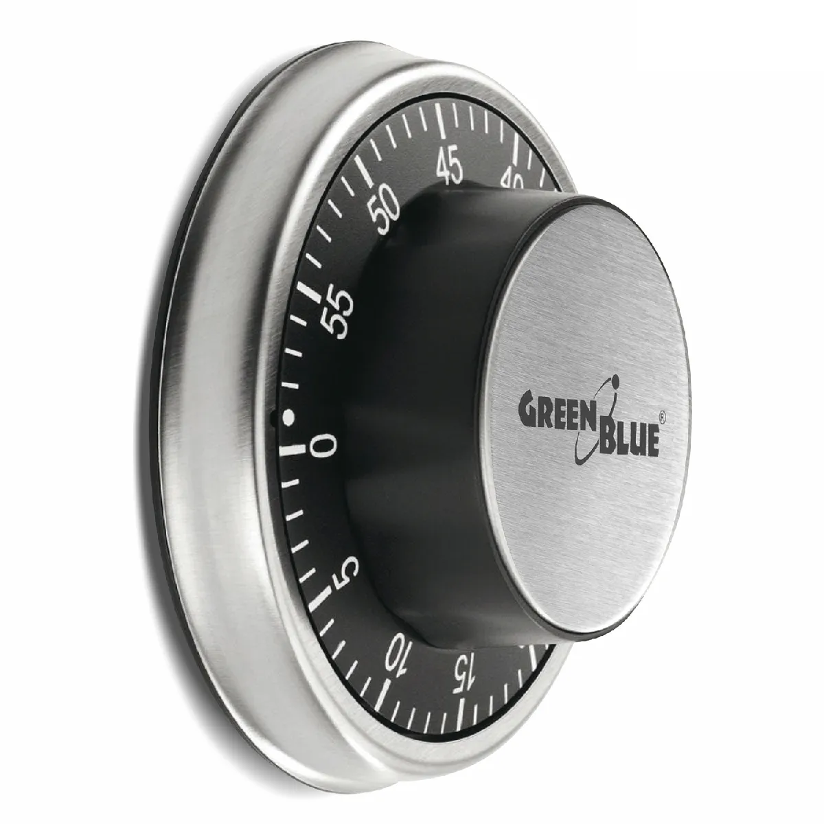 Non Communiqué Noir Gris Minuteur De Cuisine Greenblue Gb152 Magnétique - Image 3