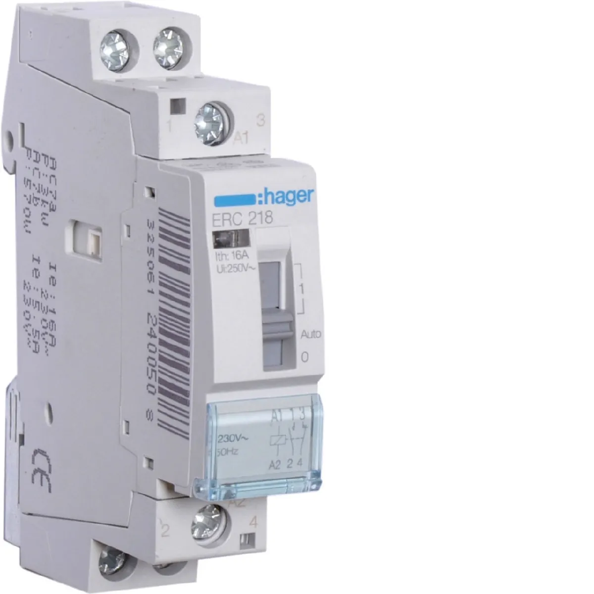 ERC218 Relais modulaire 230VAC 1NO+1NC 16A - Image 4