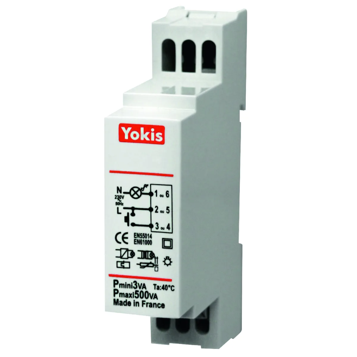 Yokis Télérupteur Modulaire 500W - Mtr500m - Image 3