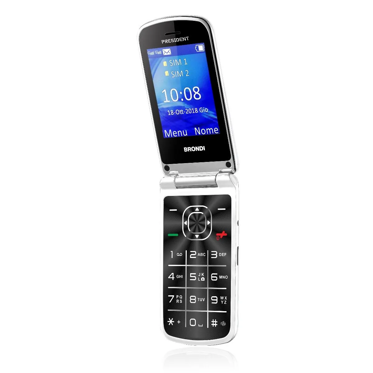 Brondi Blanc Téléphone Portable