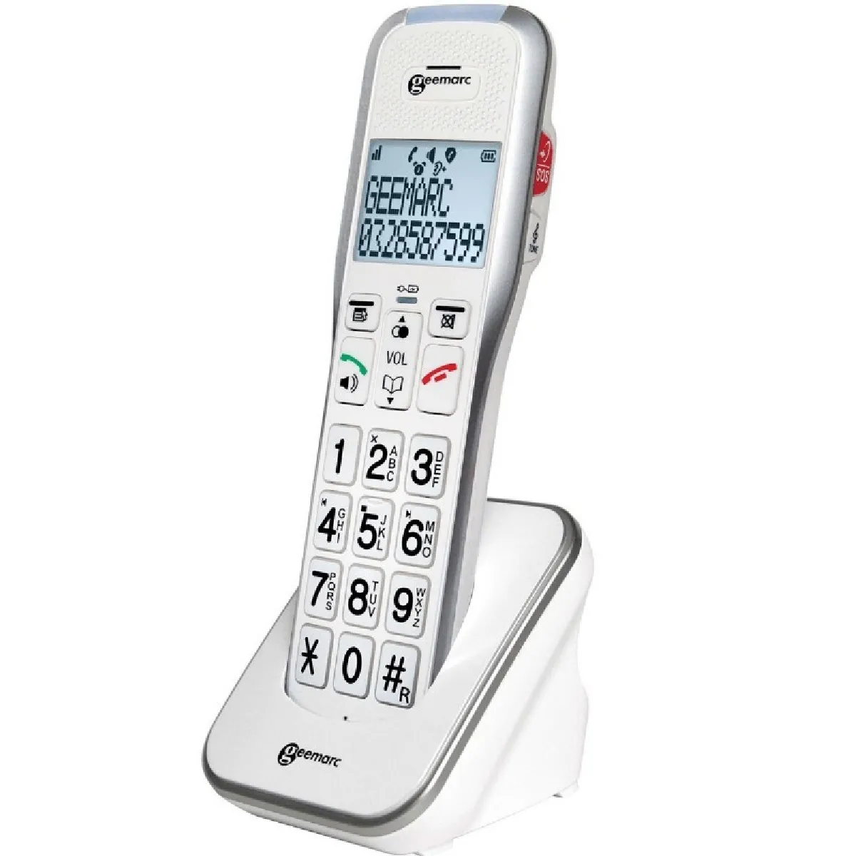 Téléphone sans fil Geemarc Amplidect 295 2 - vue 7