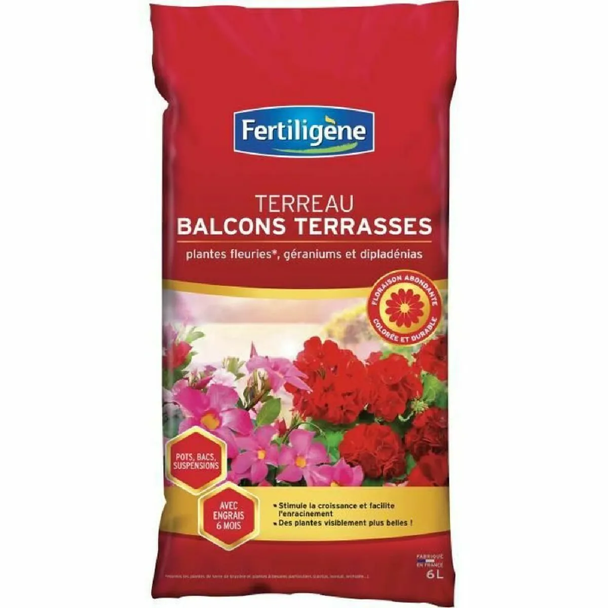 FERTILIGÈNE Terreau balcons terrasses