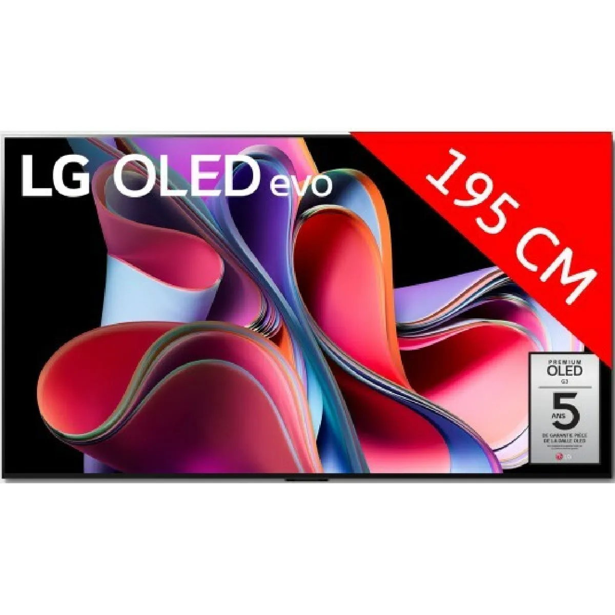 LG TV OLED 4K 195 cm TV LG OLED evo OLED77G3