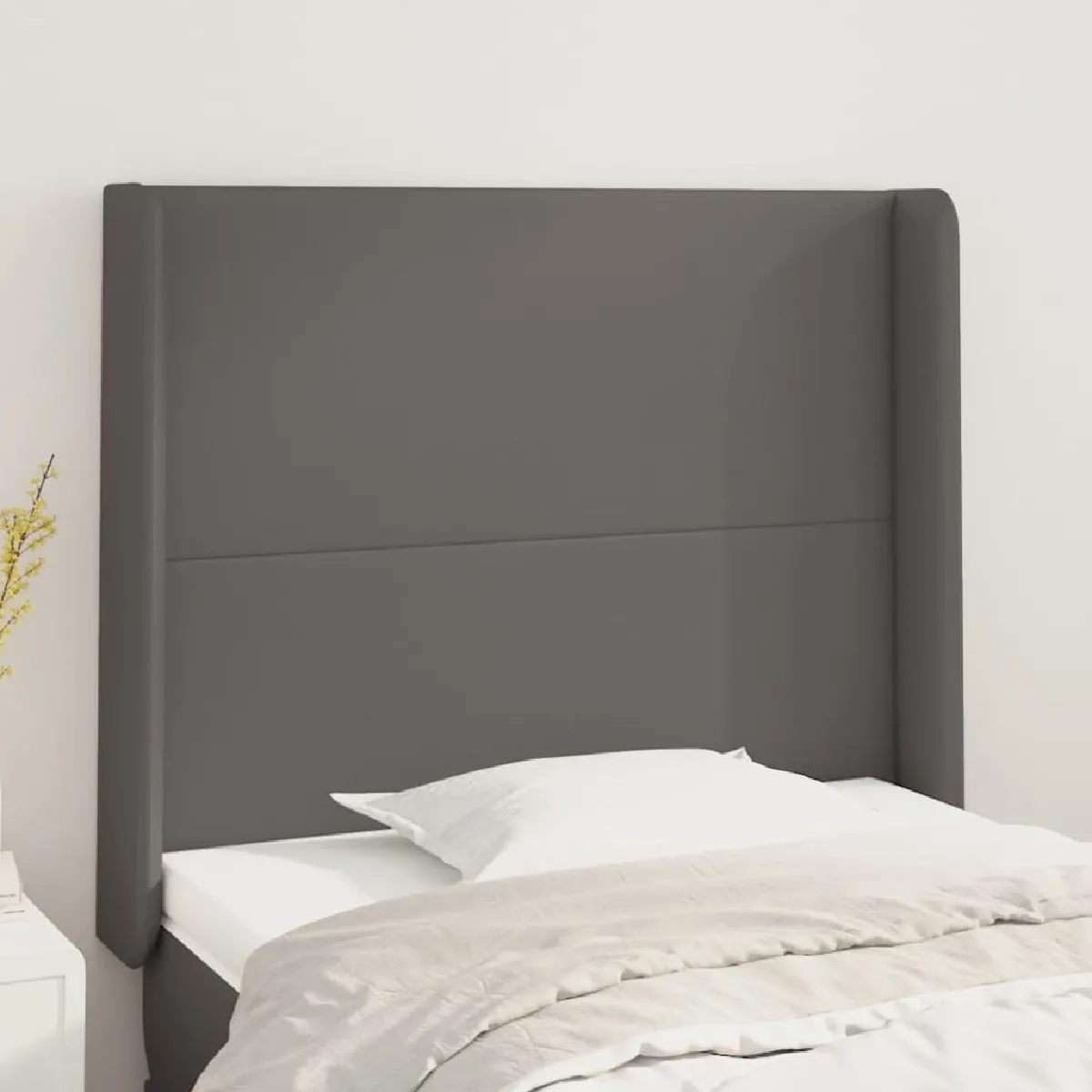 VidaXL Tête de lit avec oreilles 103x16x118128 cm - vue 4