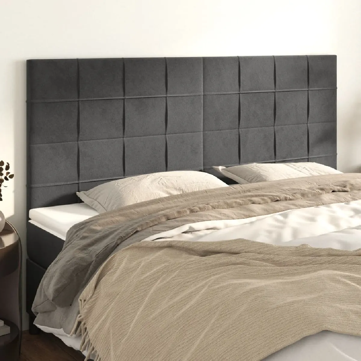 vidaXL Têtes de lit 4 pcs 90x5x7888 cm - vue 5