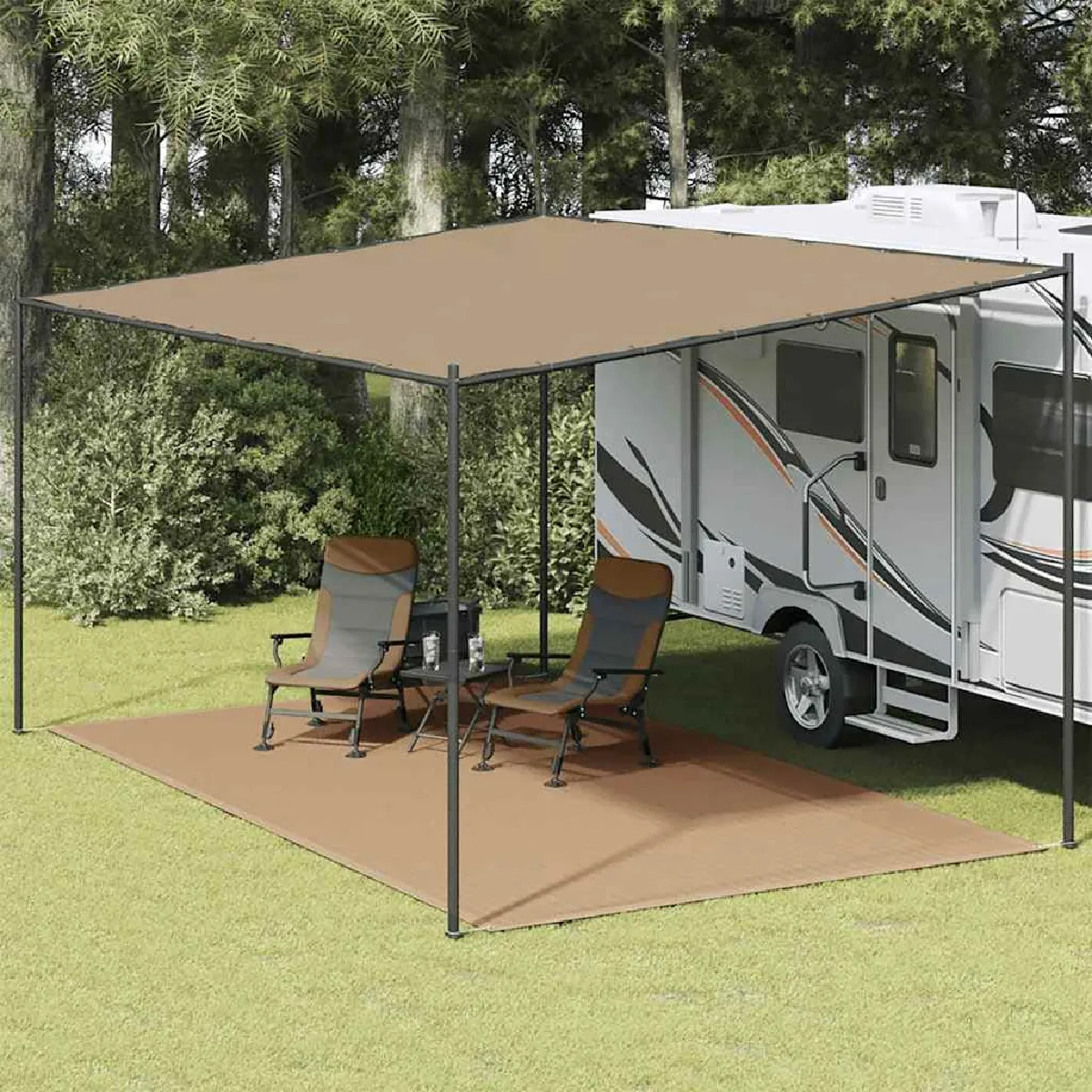 vidaXL Tapis de tente - vue 3