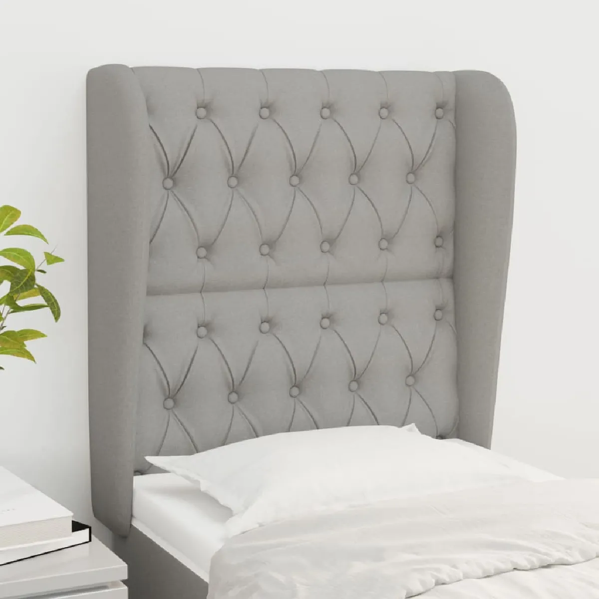 VIDAXL Tête de lit avec oreilles 83x23x118128 cm - vue 8