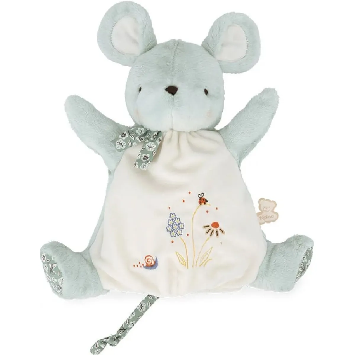 Kaloo Vert Marionnette Souris En Peluche