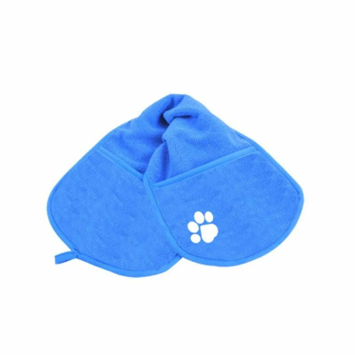 Serviette de Bain Doggy Bleu