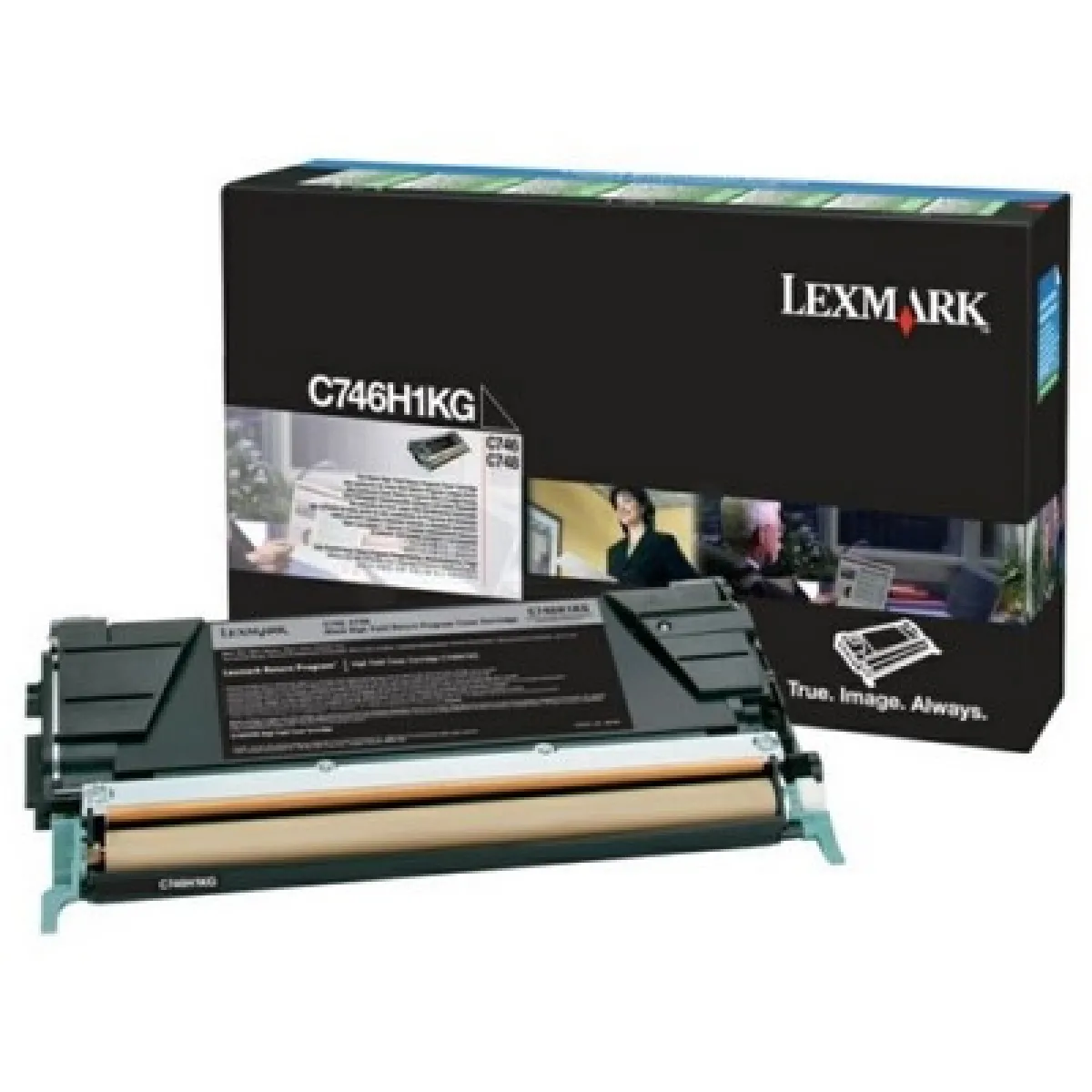 Lexmark C746h1kg Toner Black C746 C748 - Neuf - Image 3
