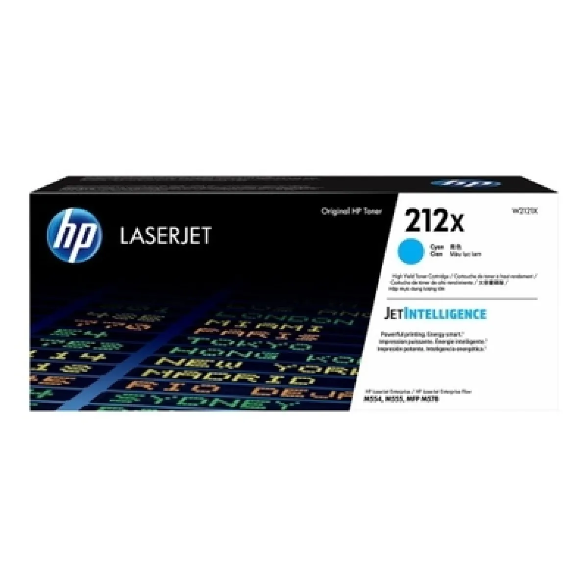 HP Toner Cyan W2121X - vue 4