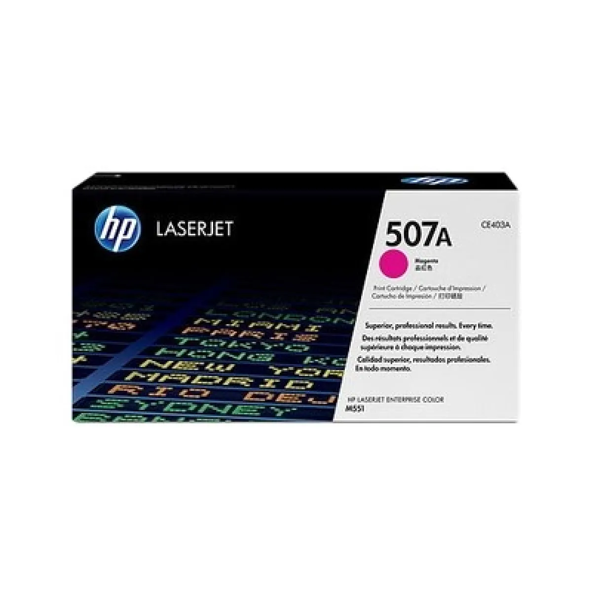 Hp - N°507A - Toner Laserjet Ce403a - Magenta