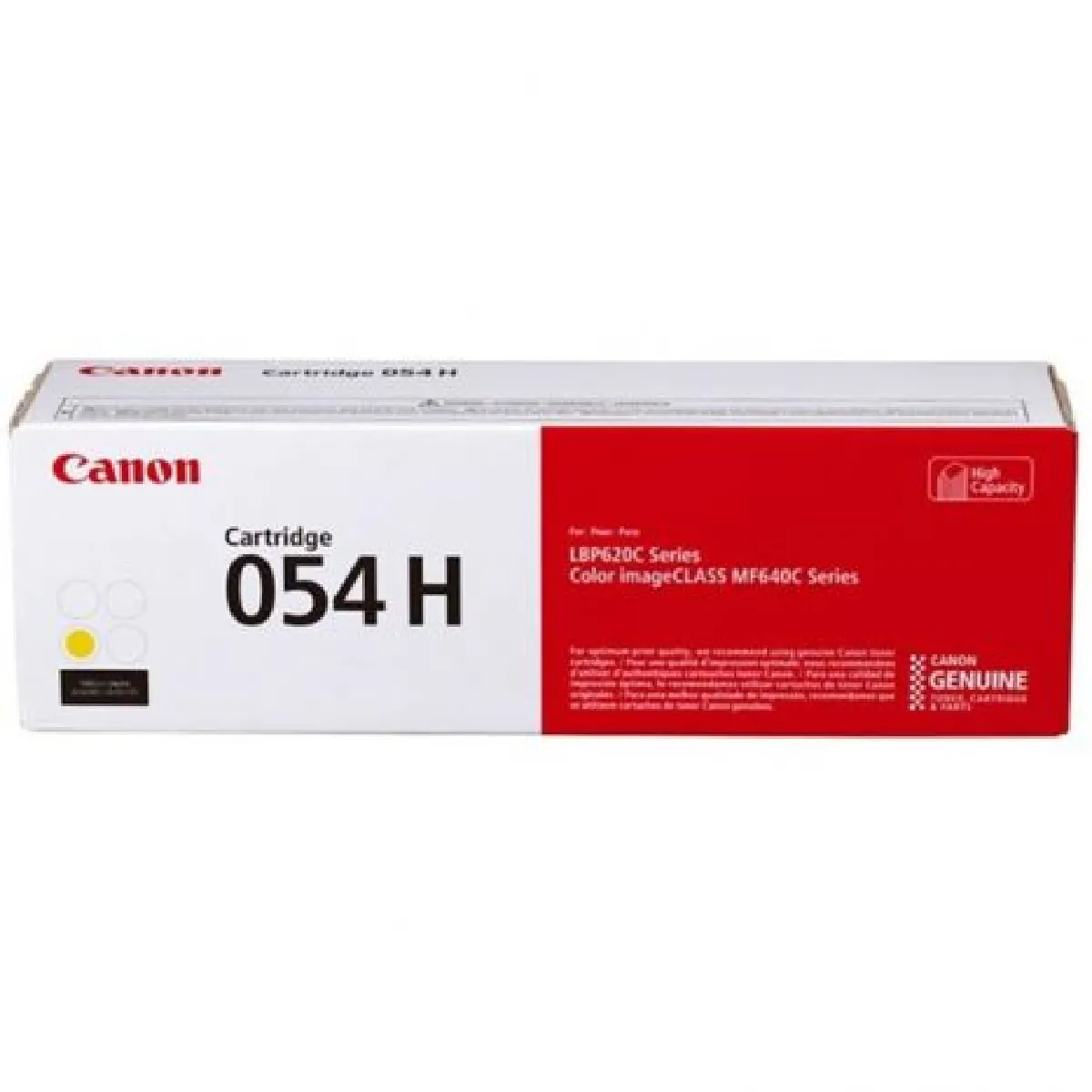 Canon Toner Jaune 054H 2300 pages 3025C002 - vue 6