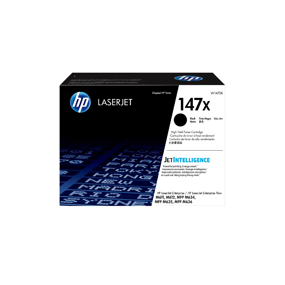 Non Communiqué Noir Hp 147X - À Rendement Élevé - Original - Laserjet - Cartouche De Toner (W1470x) - Pour Laserjet Enterprise Mfp M634, Mfp M637; Laserjet Enterprise Flow Mfp M634, Mfp M635 - Image 6