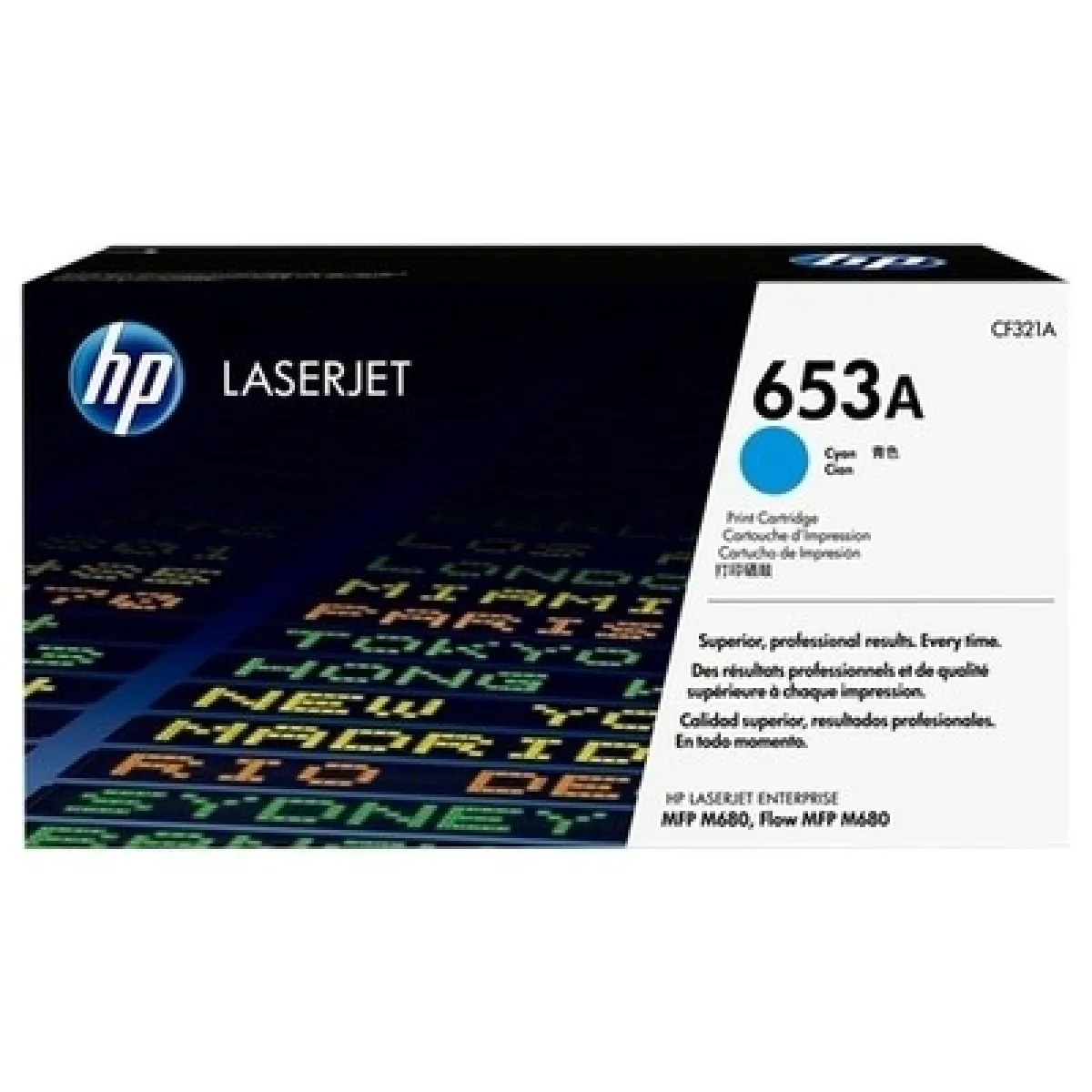 HP 653A Toner Cyan