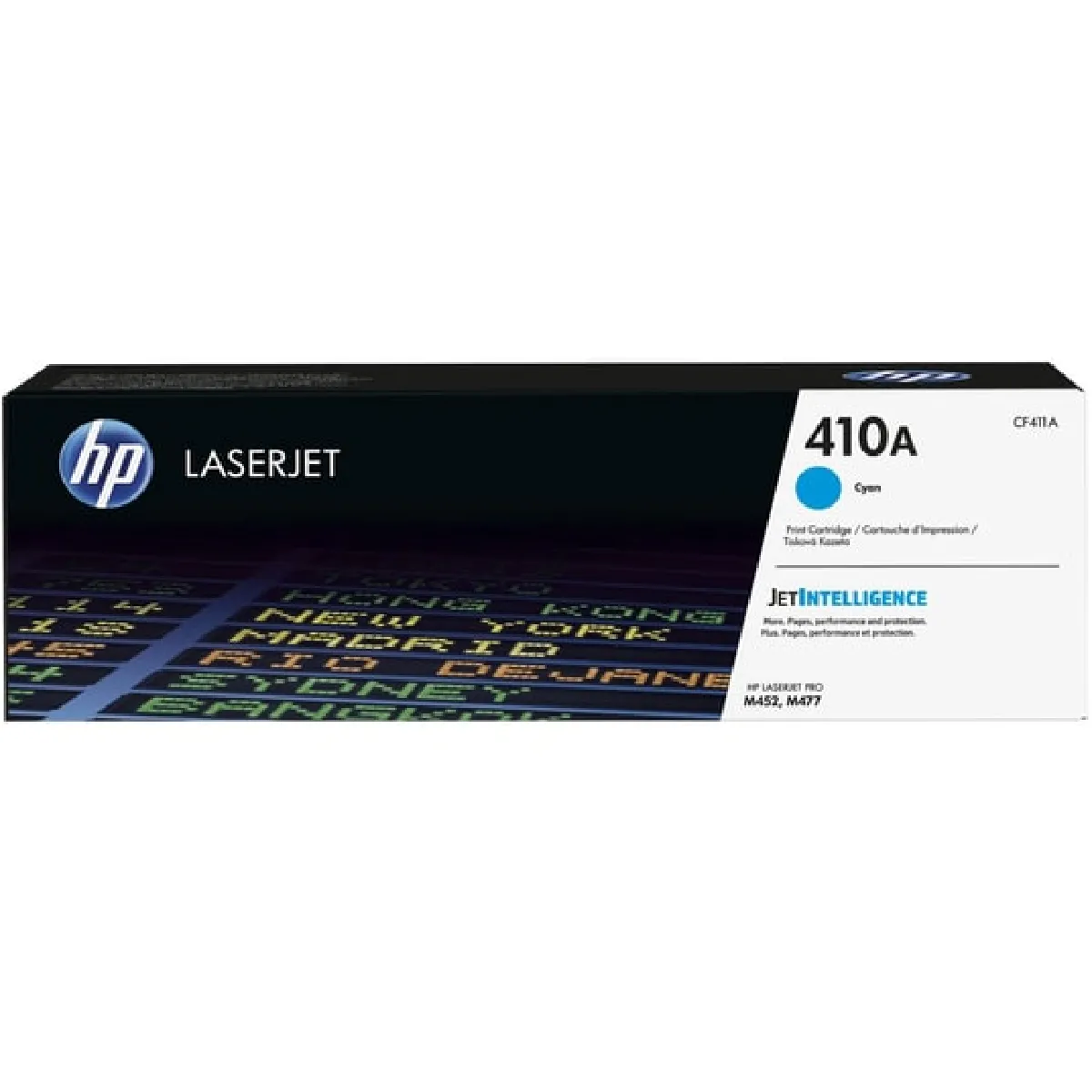 Hp 410A Toner Cyan Authentique (Cf411a)