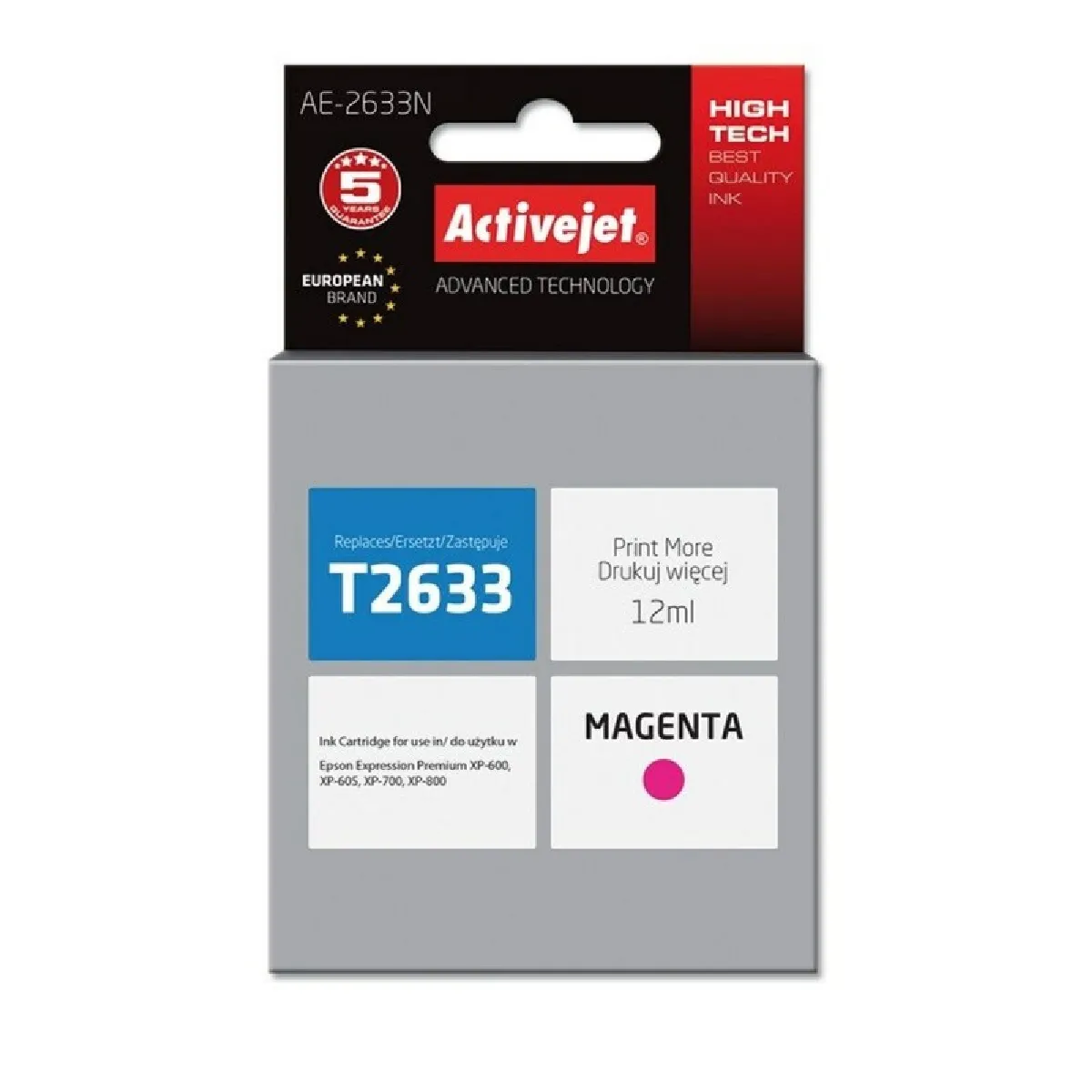 Activejet Cartouche d'encre compatible - vue 4