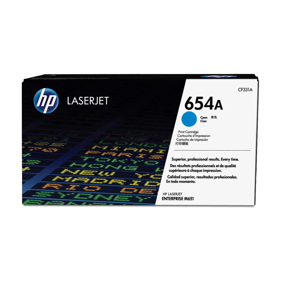 HP Toner Cyan - vue 2
