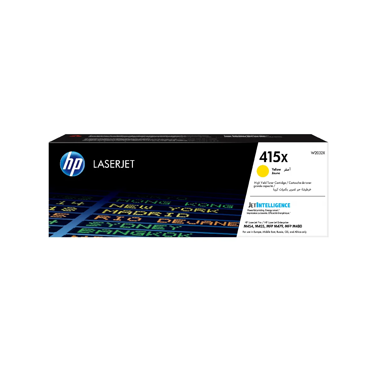 HP 415X (W2032X) - Jaune
