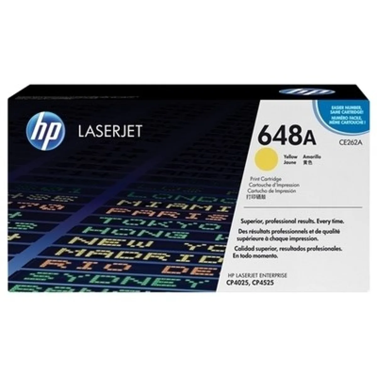 HP CE262A Jaune - vue 5