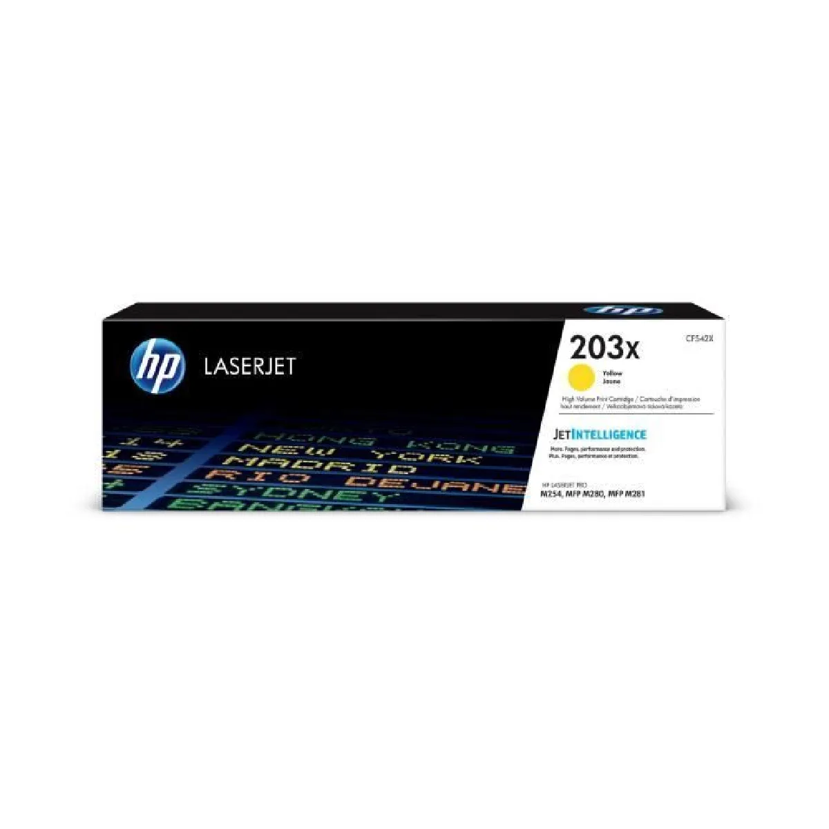 CF542X - Toner Jaune grande capacité HP 203X