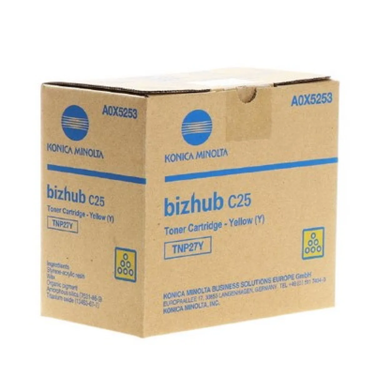 KONICA MINOLTA Toner Jaune  TNP27Y
