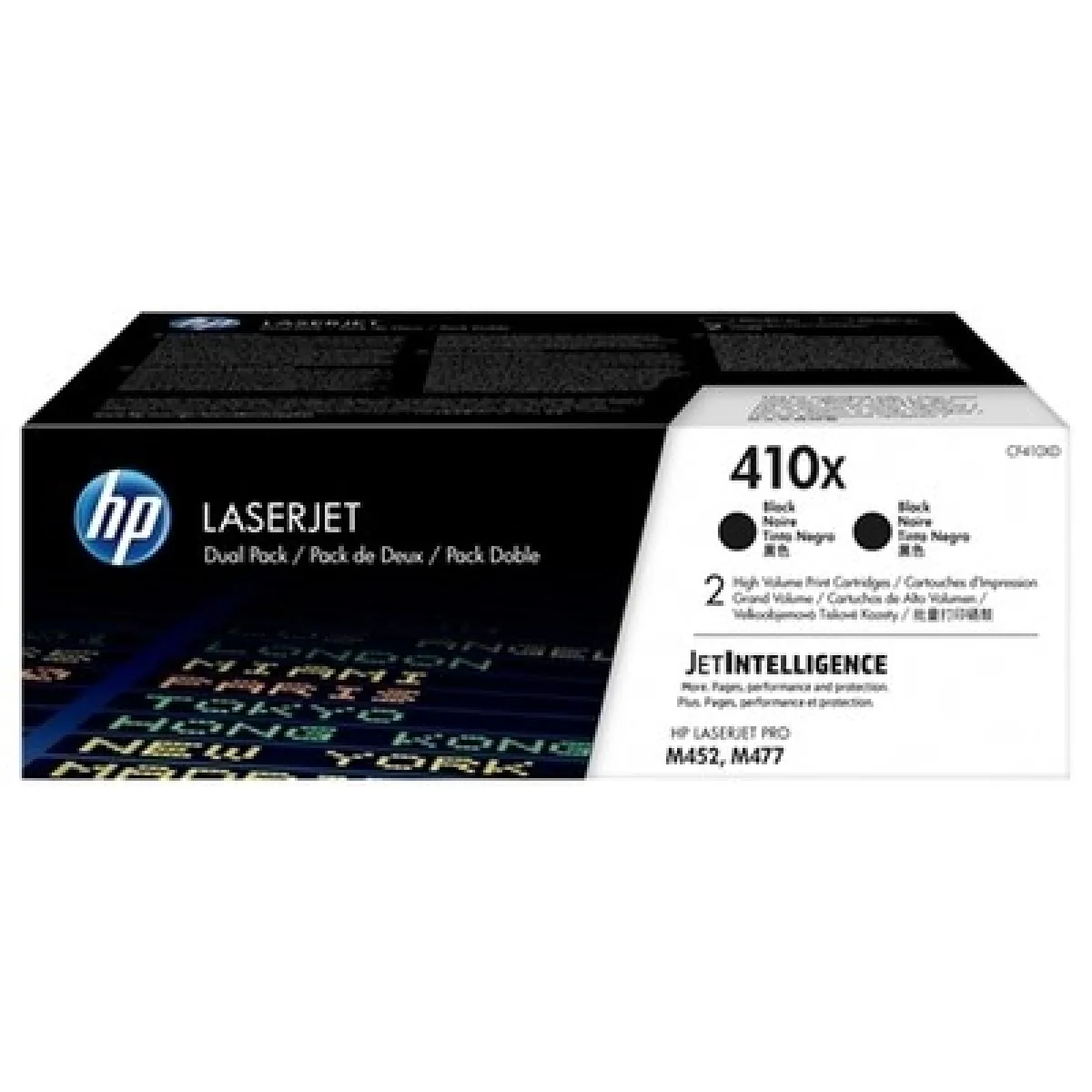 HP Pack de 2 CF410XD