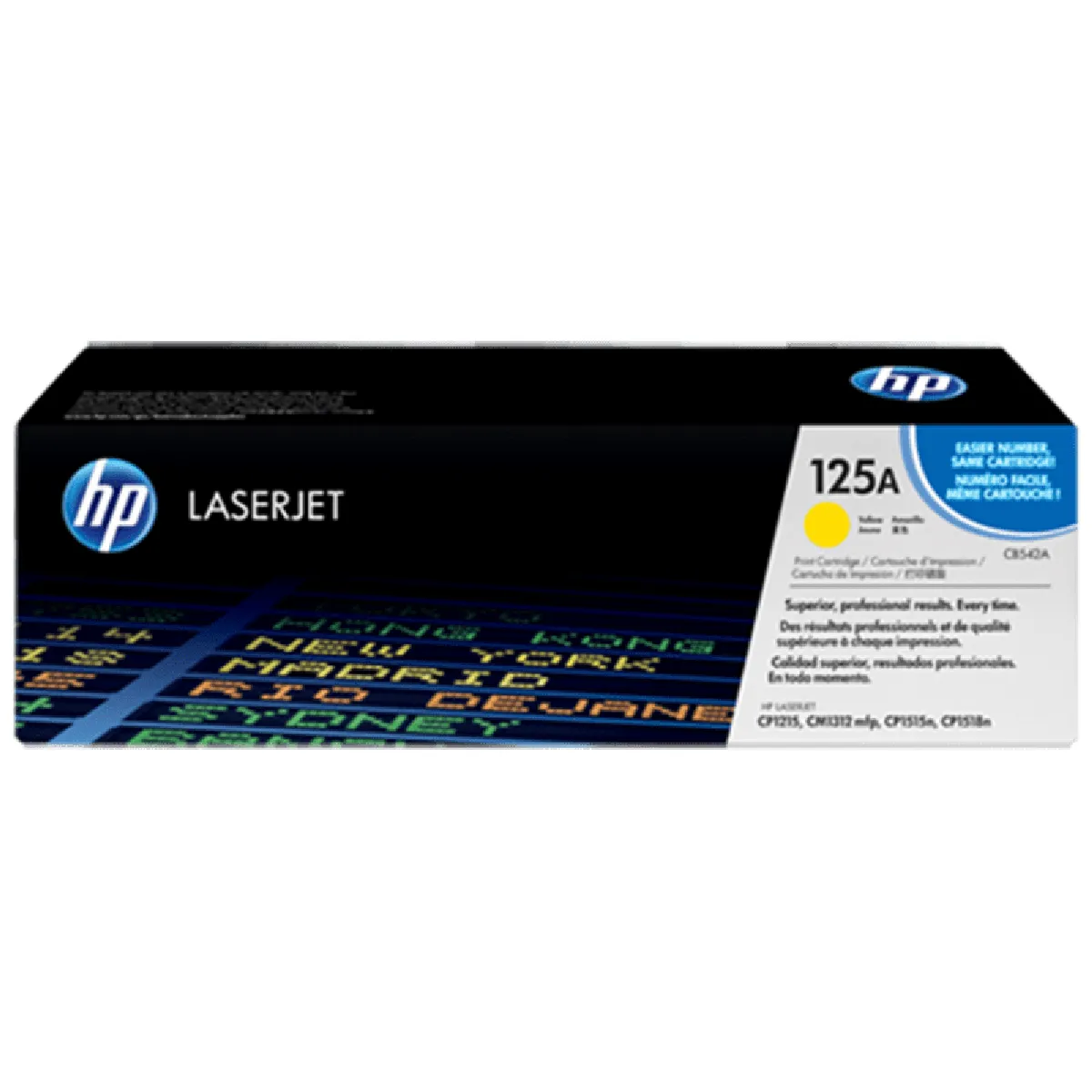 Toner HP CB542A jaune