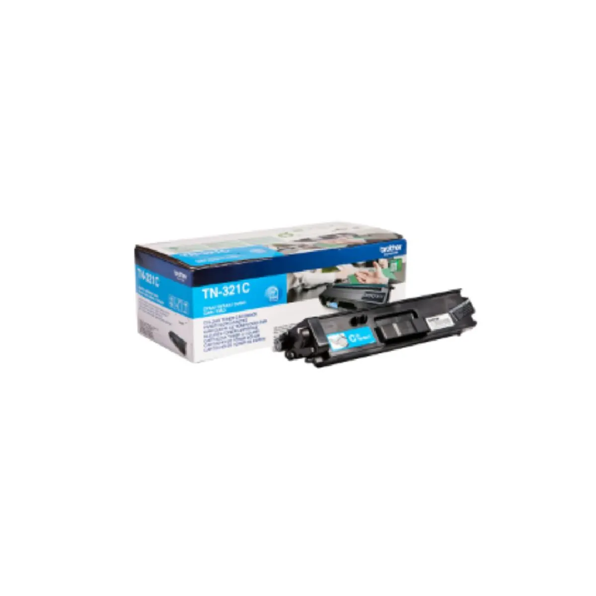 Brother TN | cartouche de toner original | Cyan - vue 9