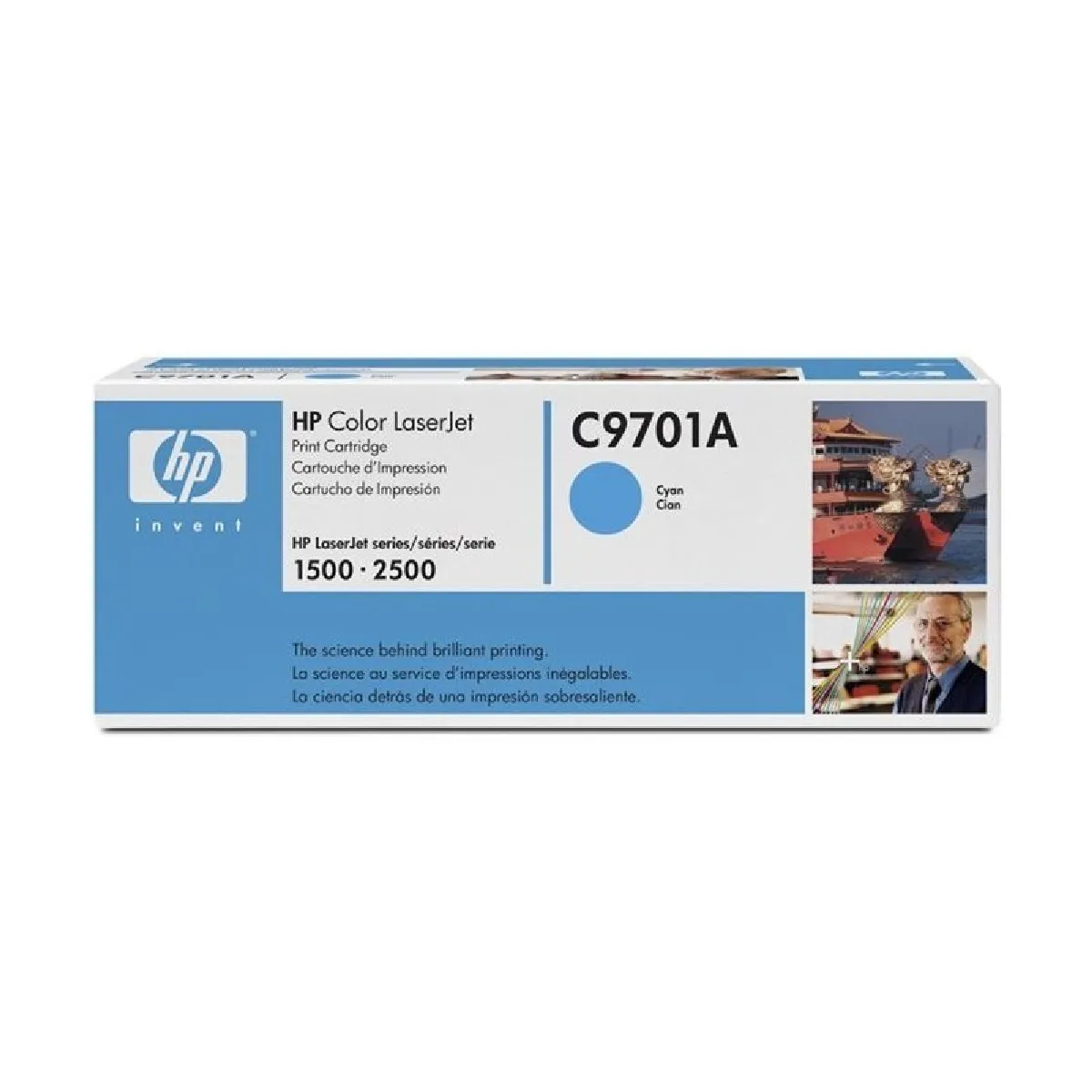 HP Cartouche Toner Cyan C9701A