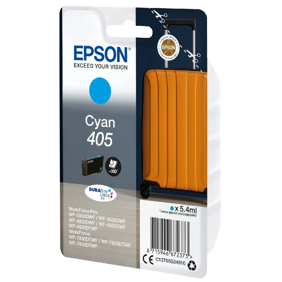 Cartouche d'encre 405 Cyan (C13T05G24010)