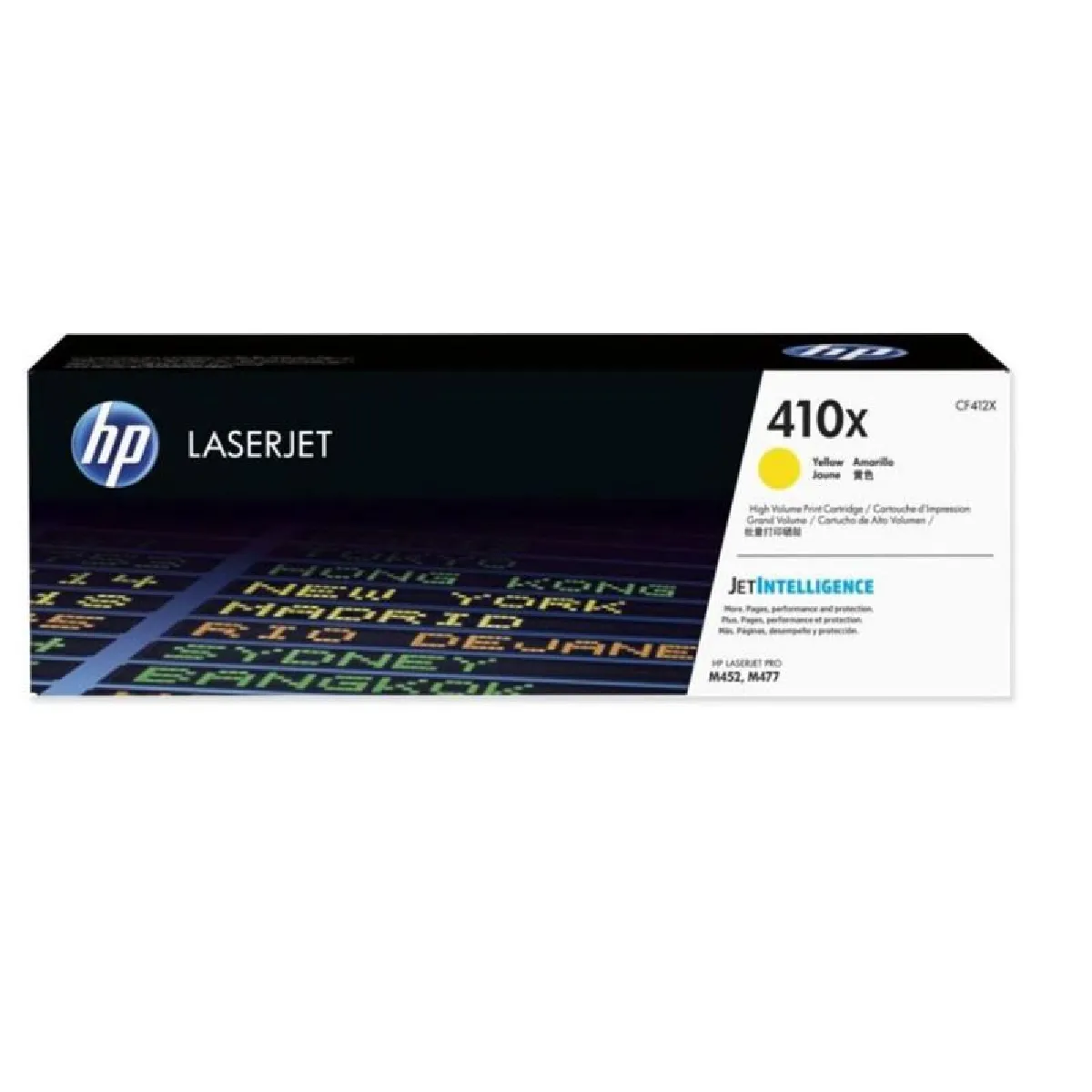 HP CF412X Jaune - vue 7